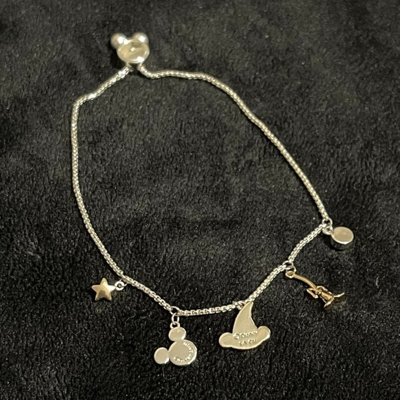 Disney Jewelry Set- True Original 90th Necklace & Fantasia Charm Bracelet - Picture 8 of 8